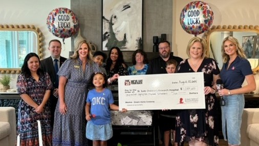 Afortunado residente de Piedmont es nombrado ganador del sorteo de la casa “St. Jude 2024”