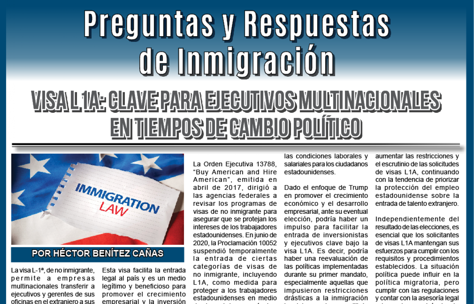 Preguntas y Respuestas  de Inmigración