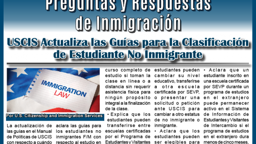 Preguntas y Respuestas de Inmigración