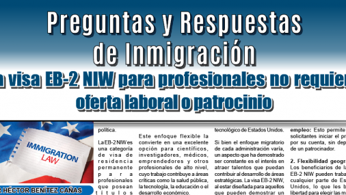 Preguntas y Respuestas  de Inmigración