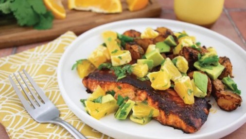 Receta de la Semana: Salmón Ahumado  con Papas