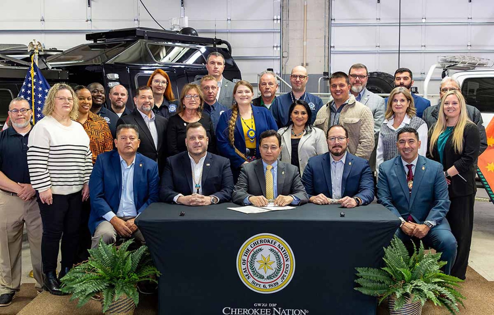 FEMA y Cherokee Nation firman acuerdo histórico