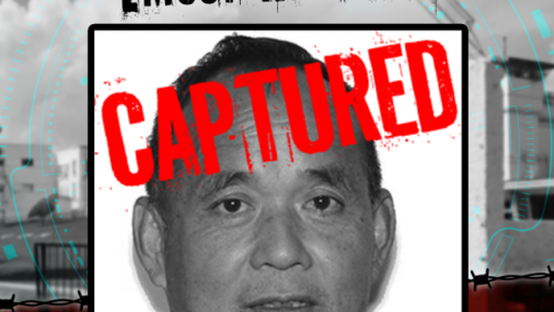 Fugitivo en la lista de los 10 más buscados capturado en California