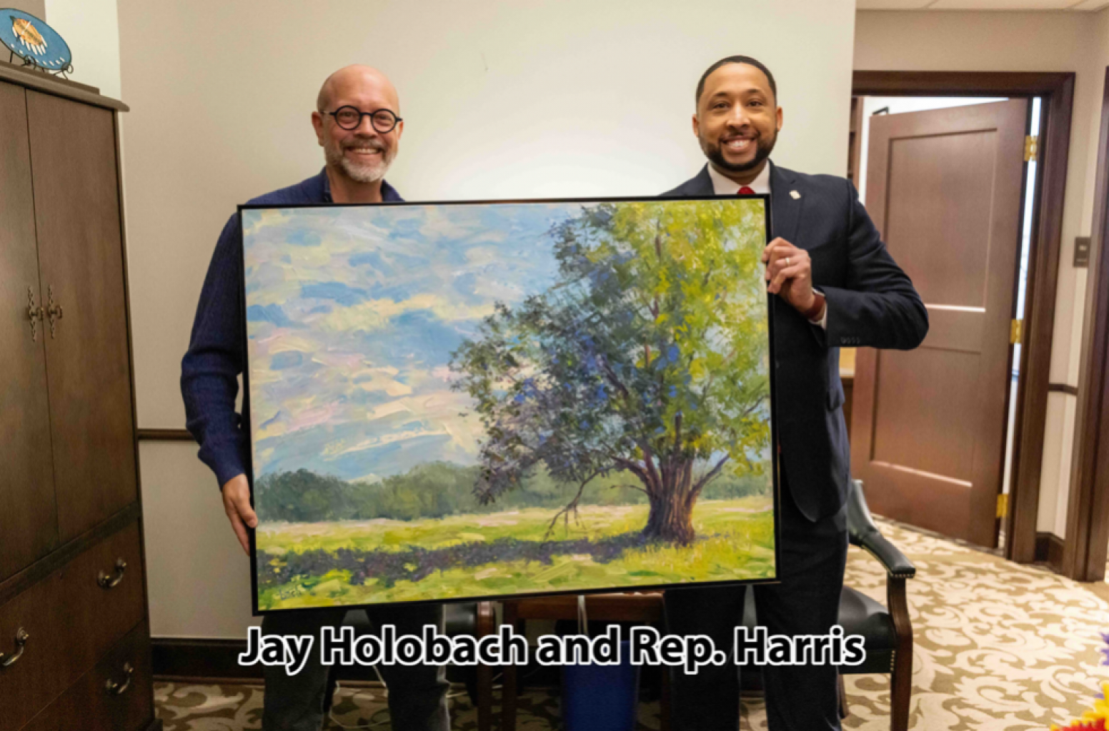 Artistas de Edmond destacados en el  Capitolio del Estado