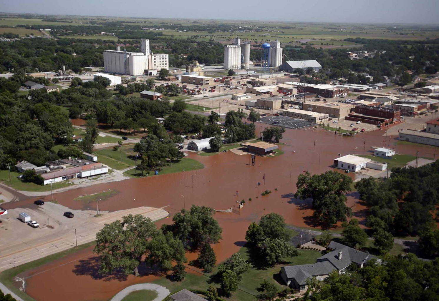 Los mapas de inundación para el condado Oklahoma se convierten en versiones definitivos