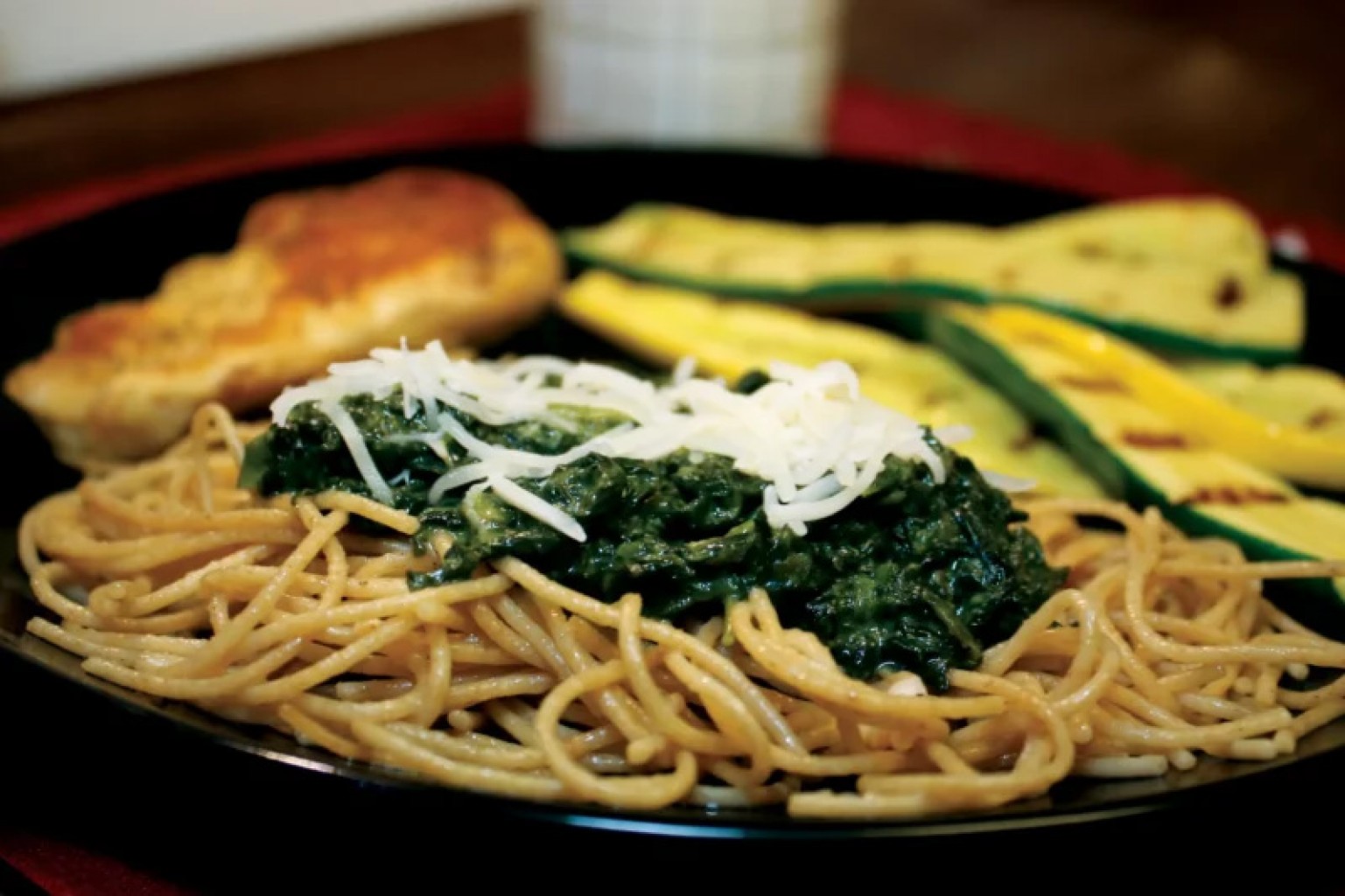 Receta de la Semana: Fideos Cremosos de Espinacas