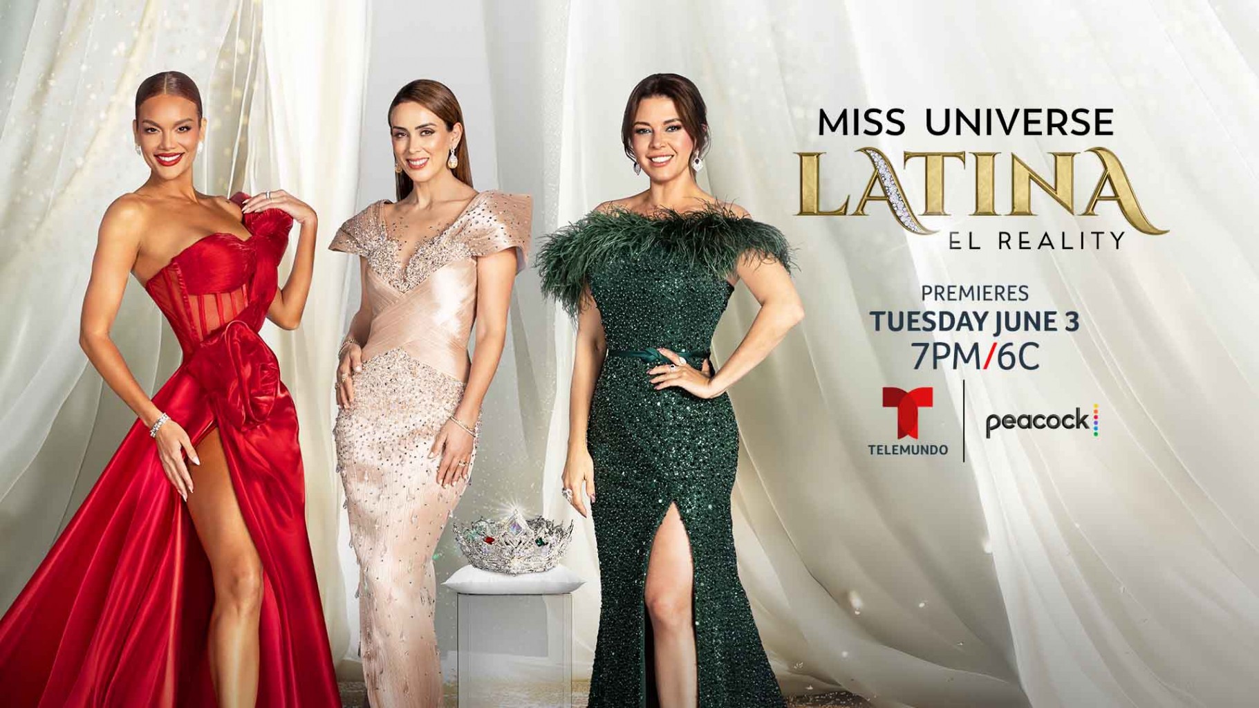 MISS UNIVERSE® LATINA, EL REALITY  EN VIVO EL MARTES 3 DE JUNIO A LAS 7PM/6C 