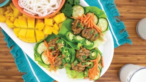 Receta de la Semana: Wraps de Lechuga y Pavo