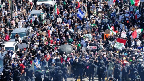 Mensaje a los manifestantes en  California: OPINIÓN