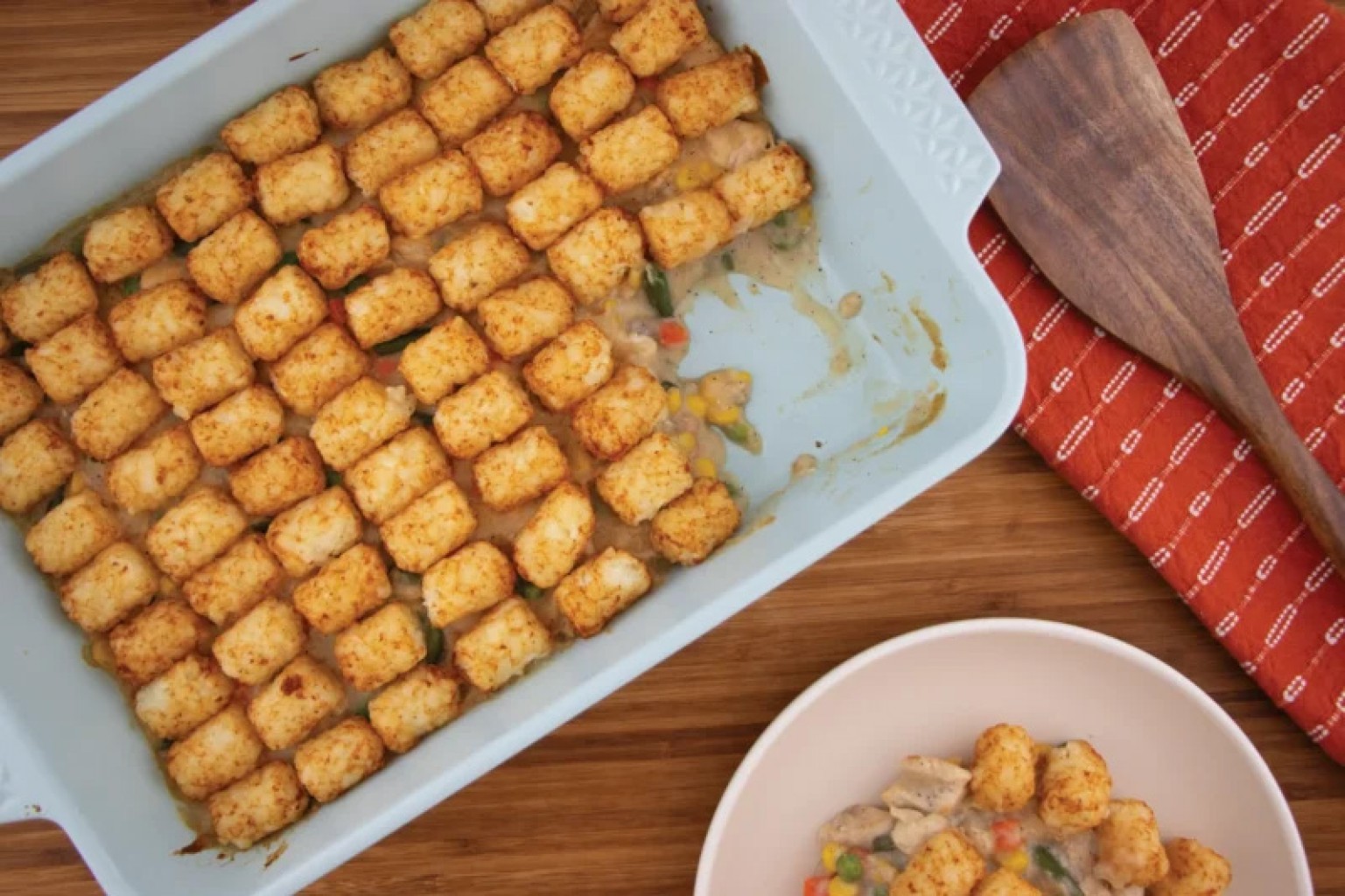 Receta de la Semana: Tarta de Pollo con Papas Fritas