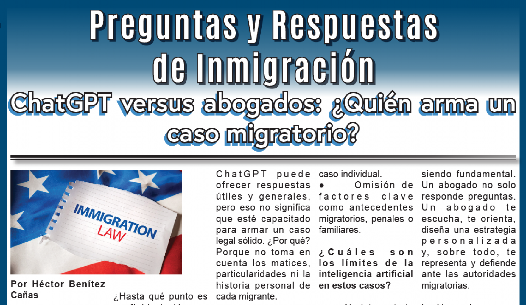 Preguntas y Respuestas de Inmigración