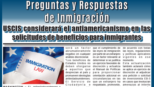 Preguntas y Respuestas de Inmigración Preguntas y Respuestas de Inmigración