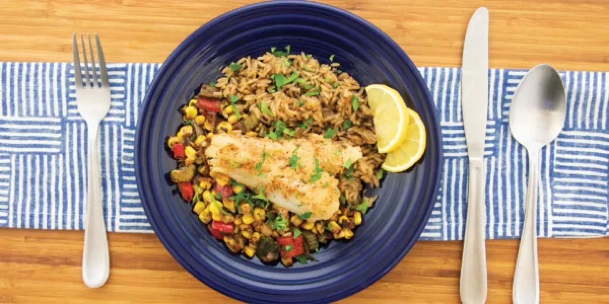 Receta de la Semana: Bacalao con Contorno de Maiz Receta de la Semana: Bacalao con Contorno de Maiz