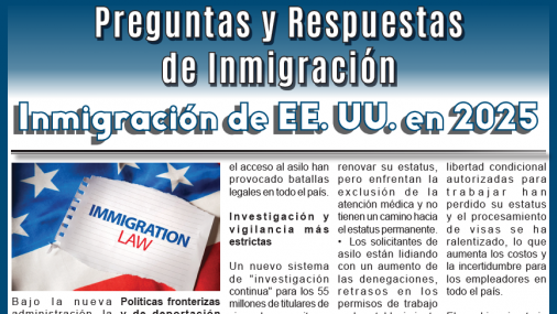 Preguntas y Respuestas de Inmigración Preguntas y Respuestas de Inmigración
