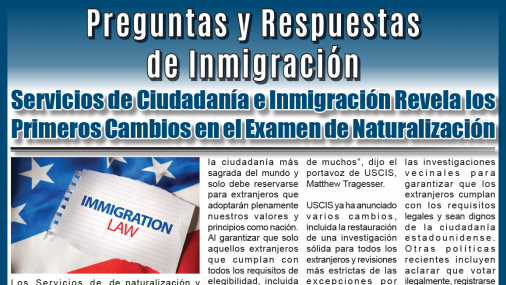 Preguntas y Respuestas de Inmigración Preguntas y Respuestas de Inmigración