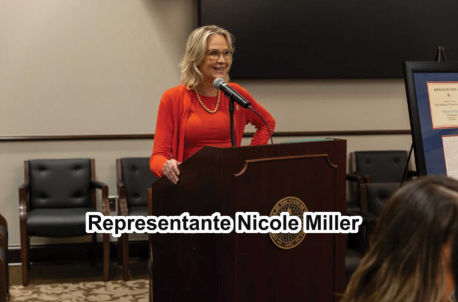 “Mujer del Año” de la WTS Oklahoma