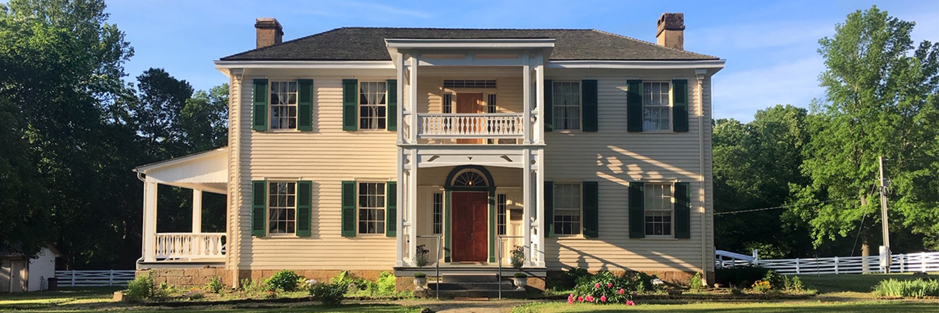 Vive una Navidad de los años 1850 en la casa de Hunter en Park Hill