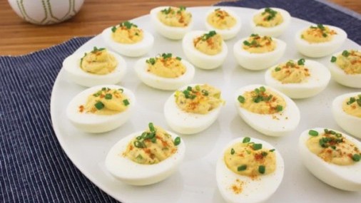 Receta de la Semana: Huevos rellenos salados y dulces