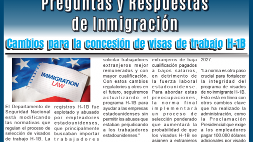 Preguntas y Respuestas de Inmigración