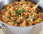 Receta de la Semana: Pollo Marroqui con albaricoques y quinoa