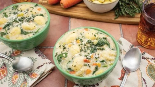 Receta de la Semana: Sopa de Ñoquis con Pollo