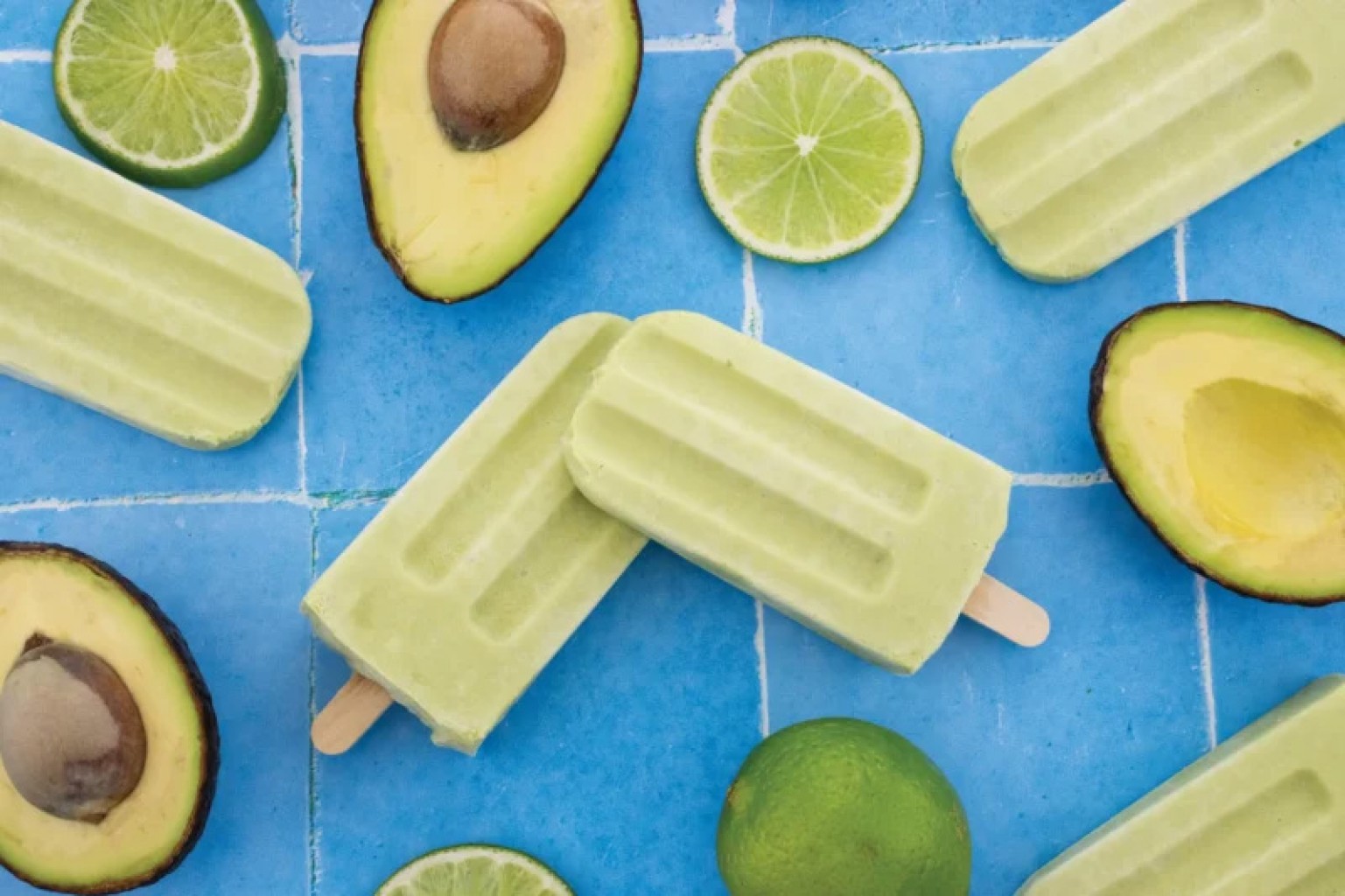 Receta de la Semana: Paletas de Aguacate, Coco y Limón