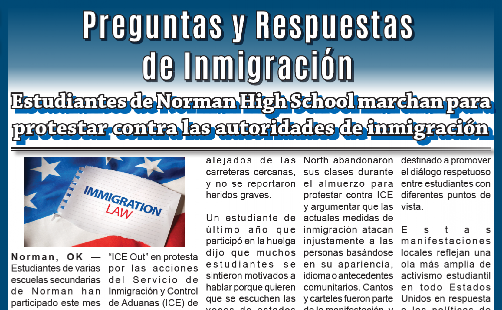 Preguntas y Respuestas de Inmigración