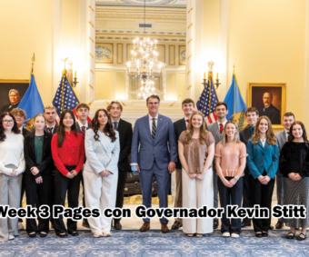 Futuros líderes en acción en el Capitolio
