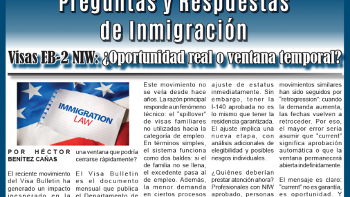Preguntas y Respuestas de Inmigración