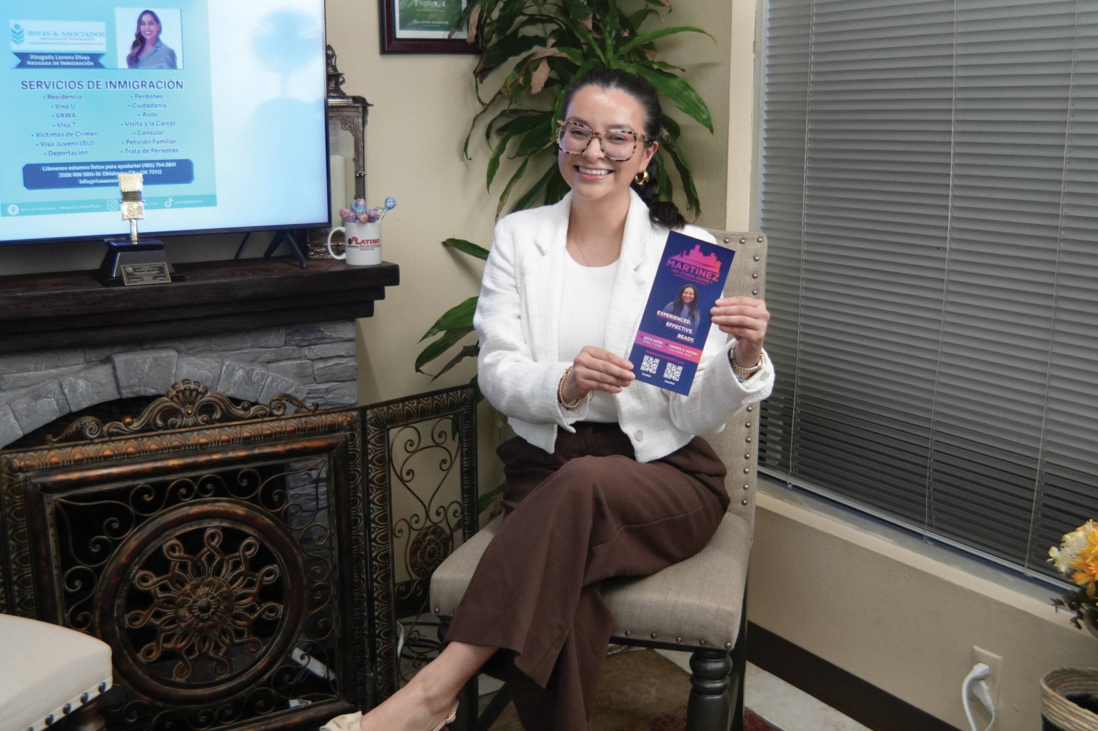 Galilea Martinez gana Distrito 7 de OKCPS