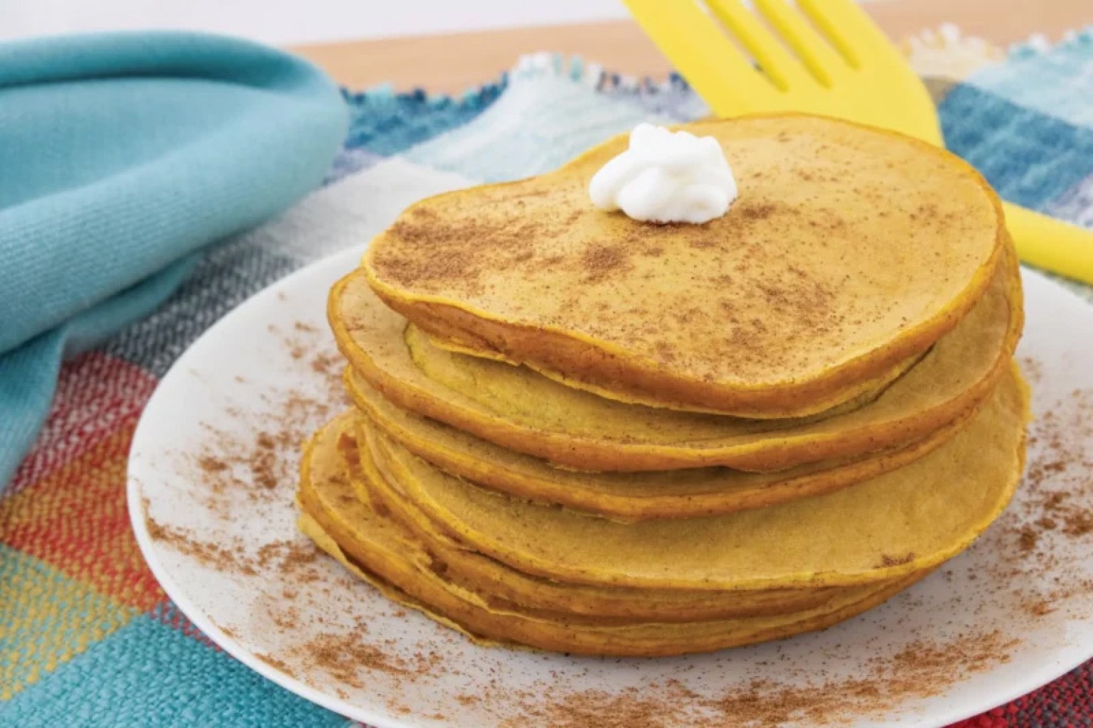 Receta de la Semana: Panquecas de Pastel de Calabazas