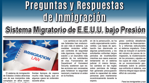 Preguntas y Respuestas de Inmigración