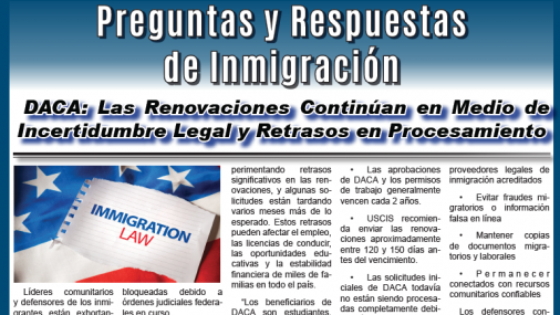 Preguntas y Respuestas de Inmigración