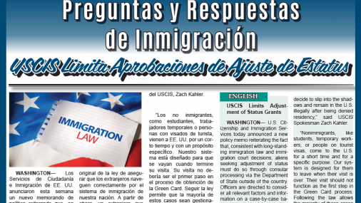 Preguntas y Respuestas de Inmigración