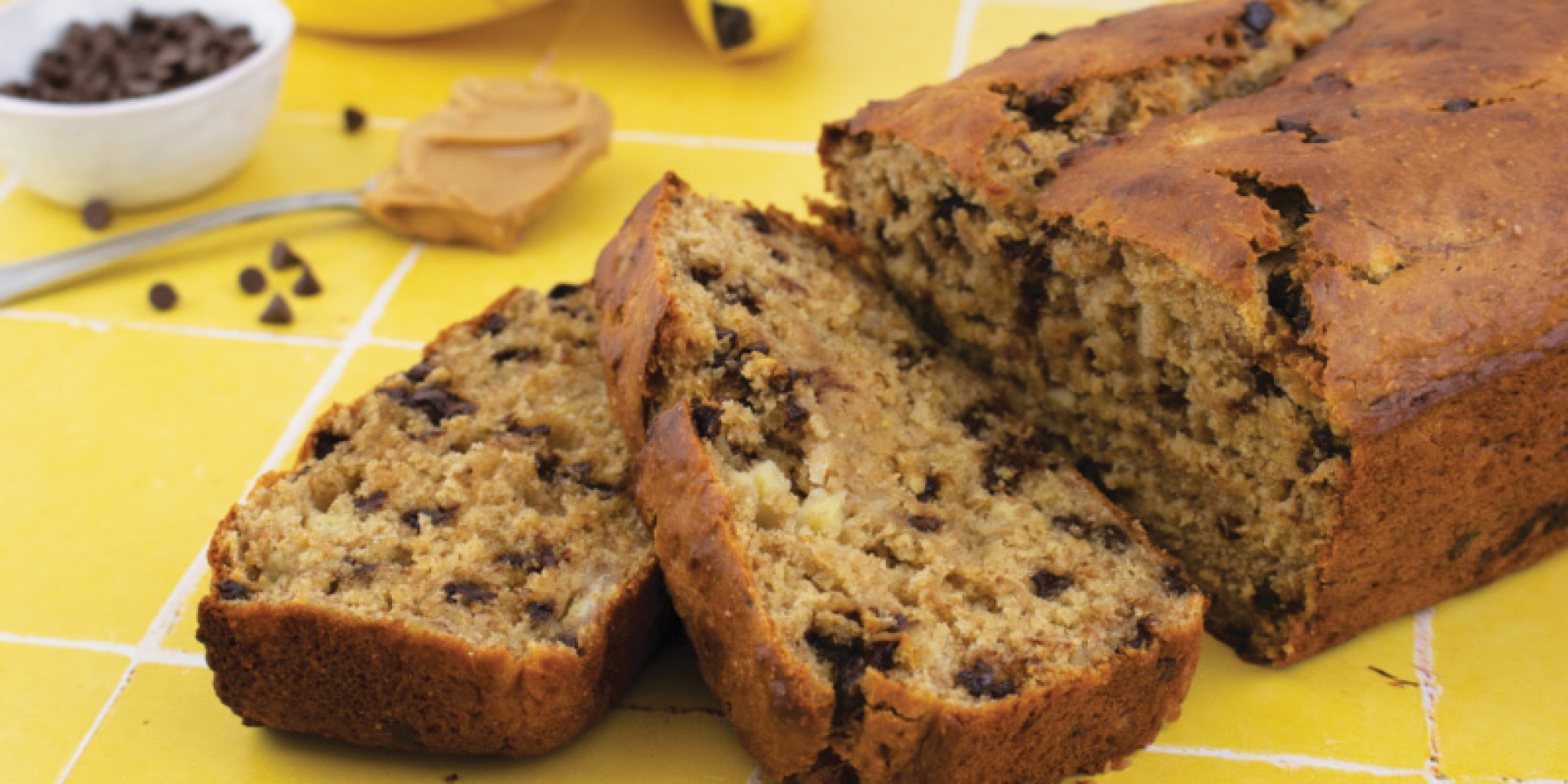Receta de la Semana: Pan de Platano con Mantequilla de Cacahuate