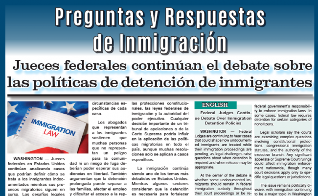 Preguntas y Respuestas de Inmigración
