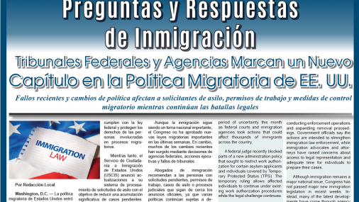 Preguntas y Respuestas de Inmigración