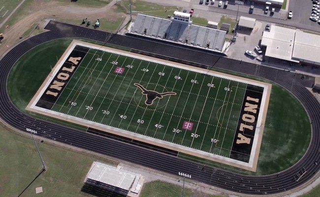 Guymon High está a un millón de dólares de transformar su estadio